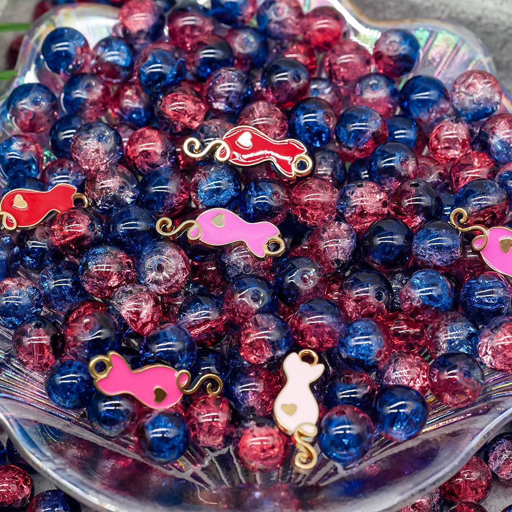 【A032】Celestial Radiance - High Quality Glass Beads