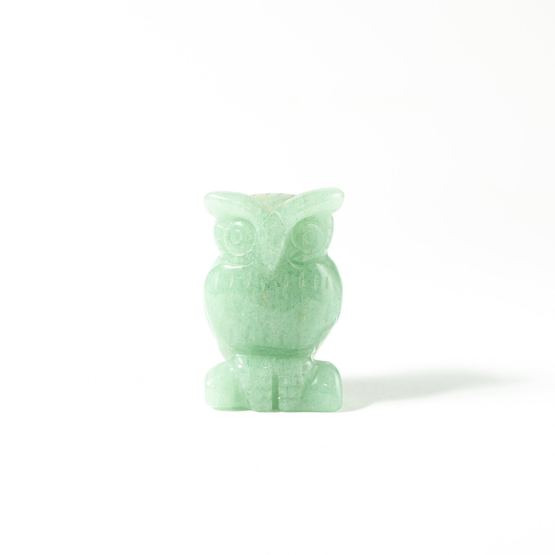 【Craving】- Green Aventurine Owl