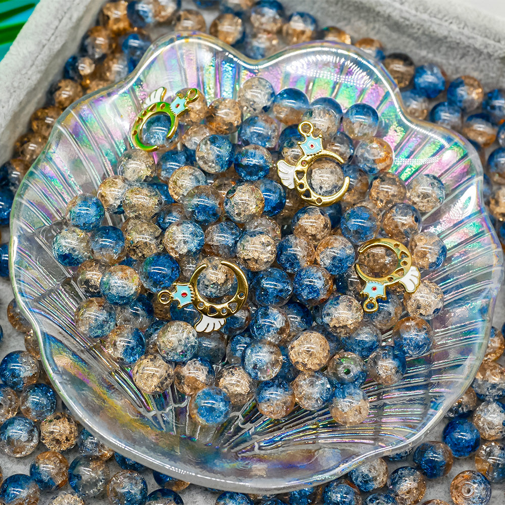 【A007】Starry Night Whisper- High Quality Glass Beads