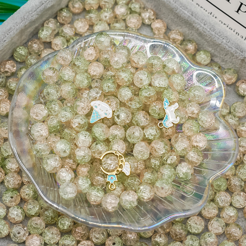 【A015】Verdant Spring - High Quality Glass Beads