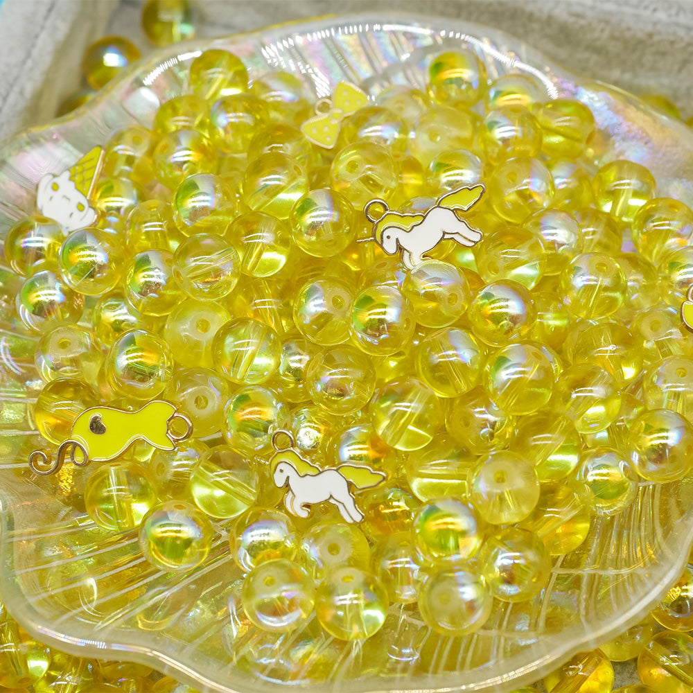 【A029】Golden Pegasus - High Quality Glass Beads