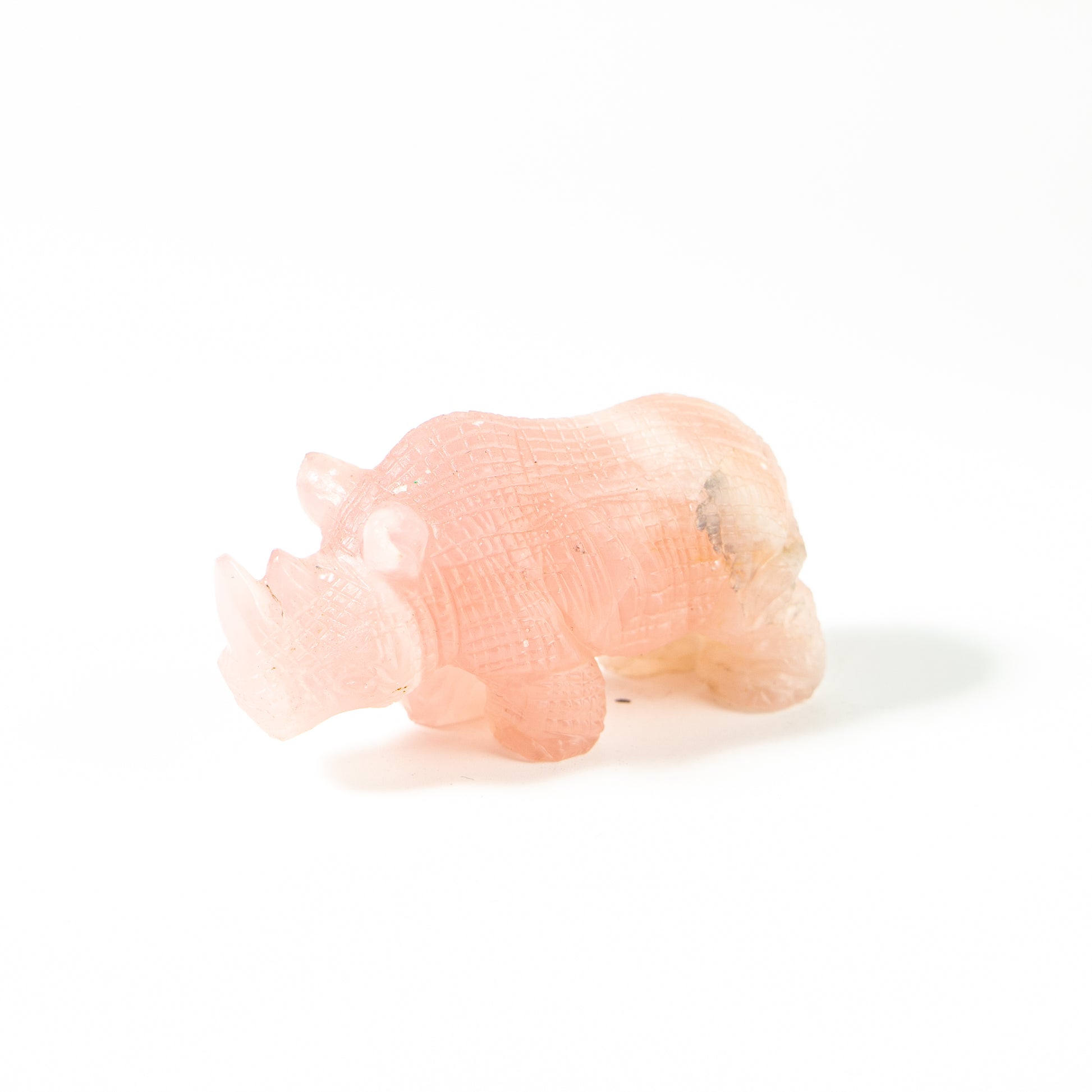 【Craving】- Rose Quartz Rhinoceros