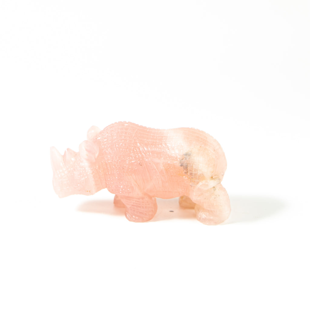 【Craving】- Rose Quartz Rhinoceros
