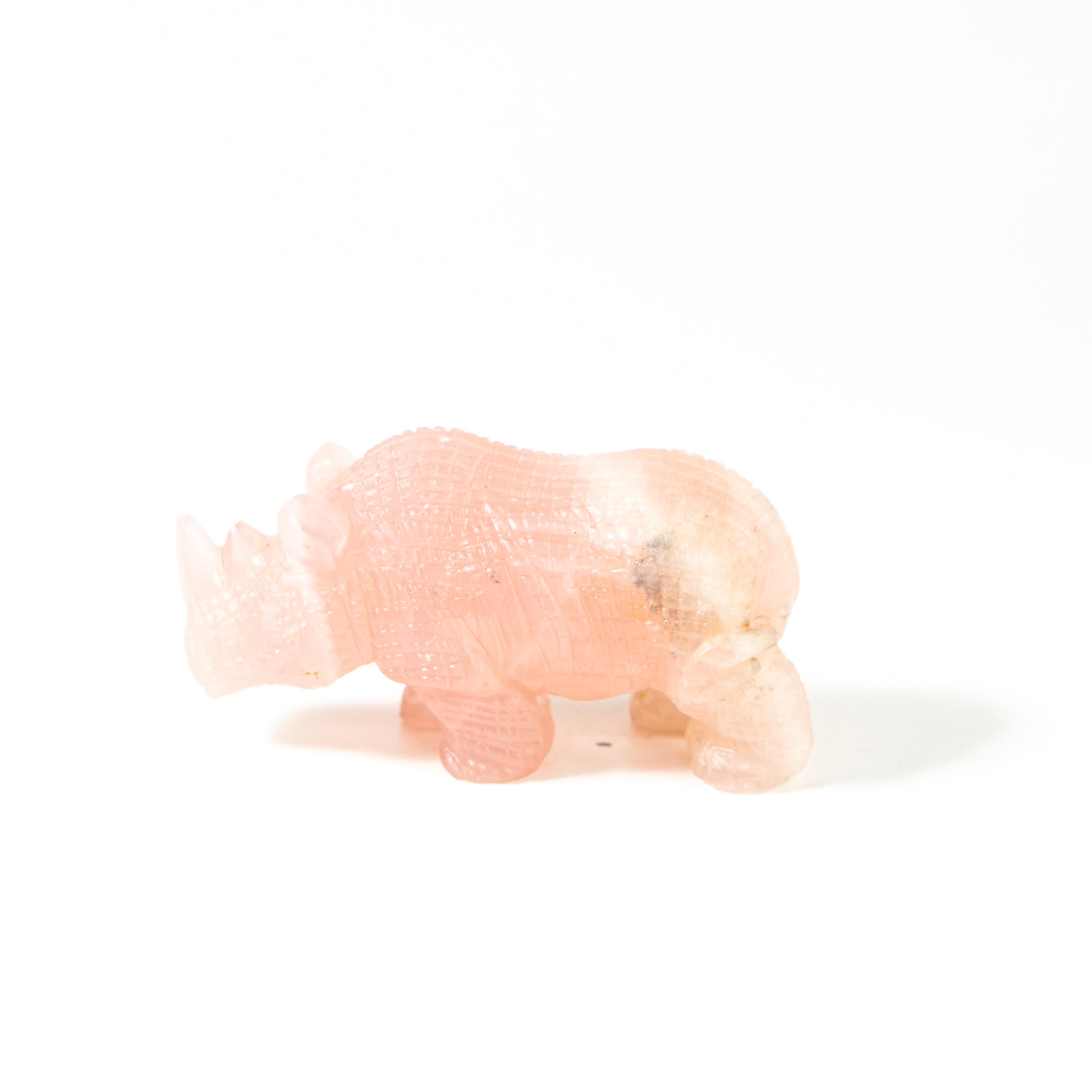 【Craving】- Rose Quartz Rhinoceros