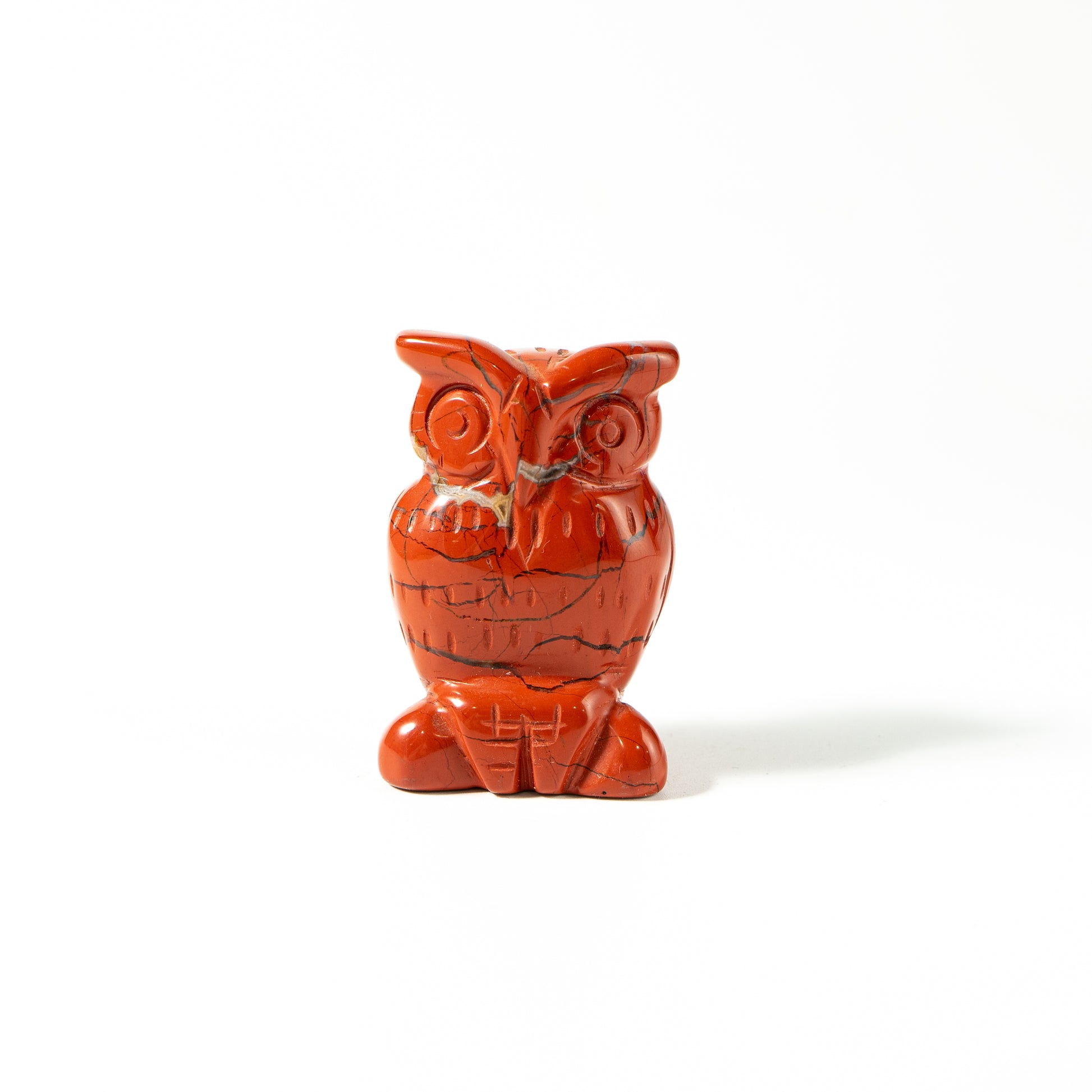【Craving】- Red Jasper Owl