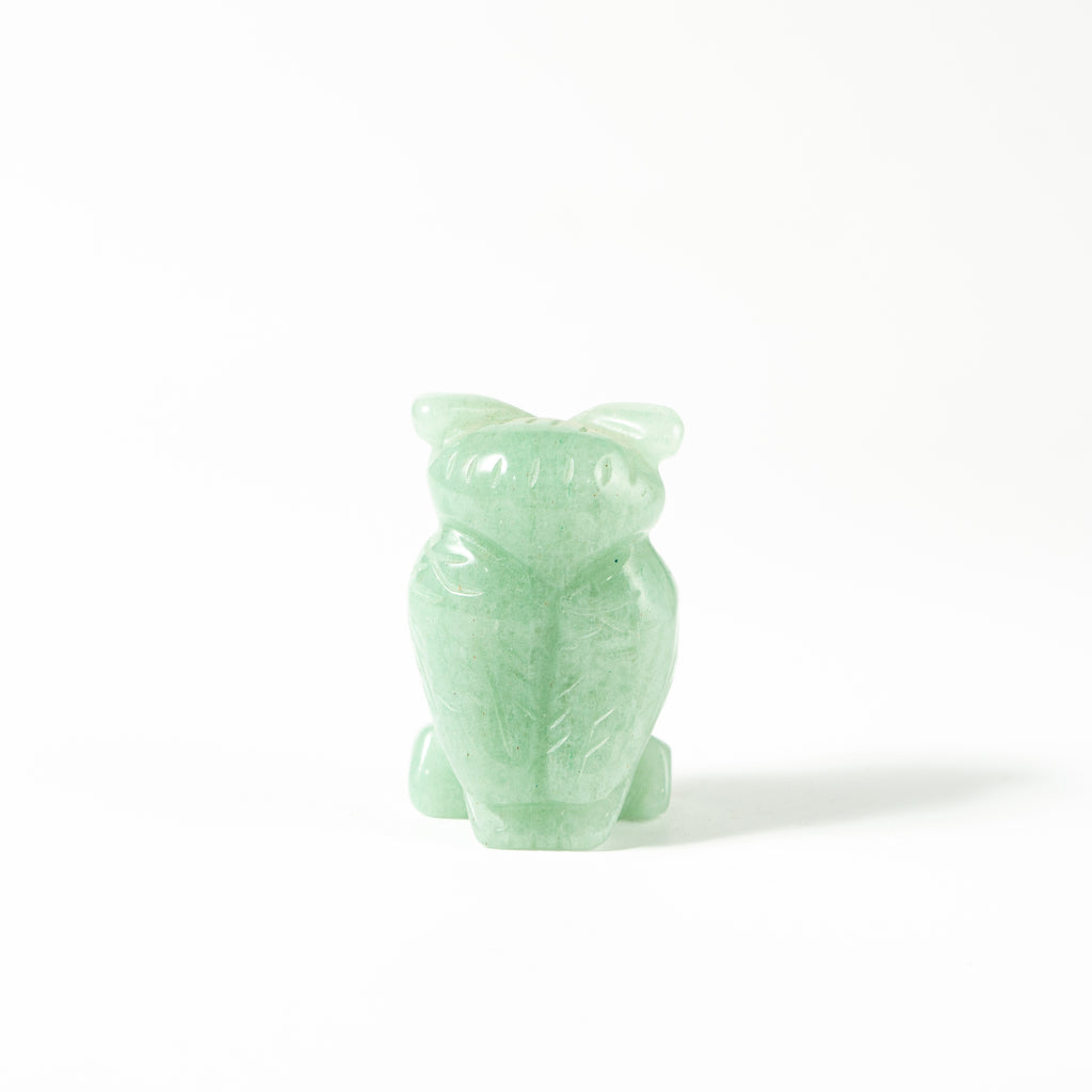 【Craving】- Green Aventurine Owl