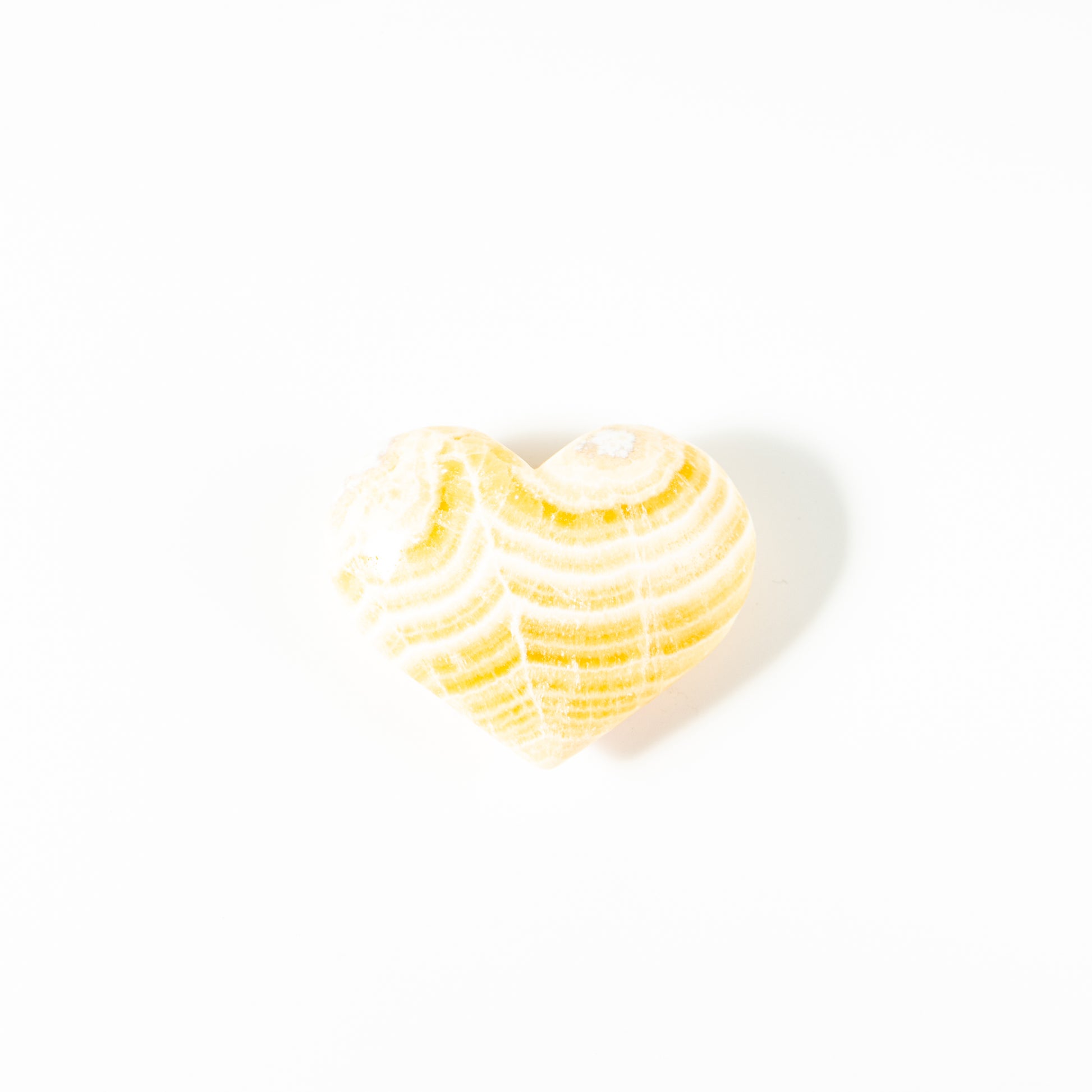【Craving】- Yellow Calcite Heart