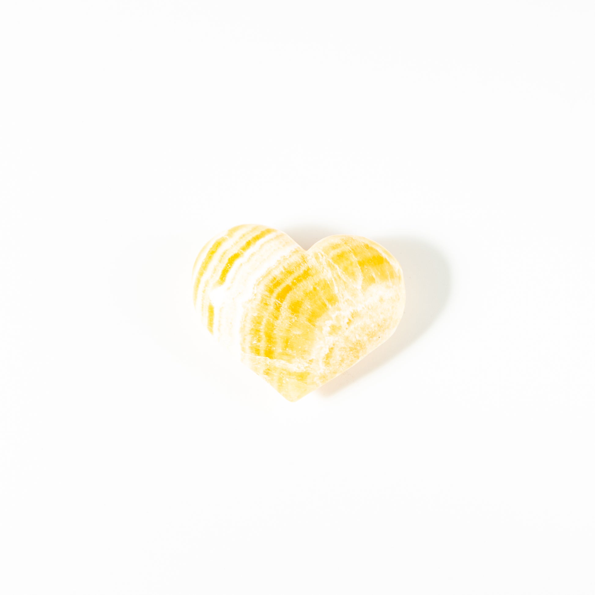 【Craving】- Yellow Calcite Heart